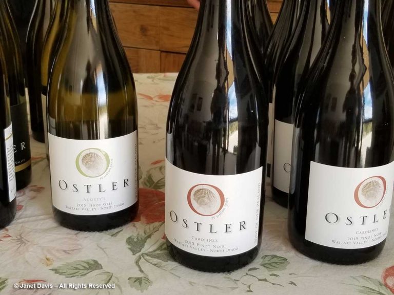 Ostler Wines – Pinot Gris & Pinot Noir | Janet Davis Explores Colour