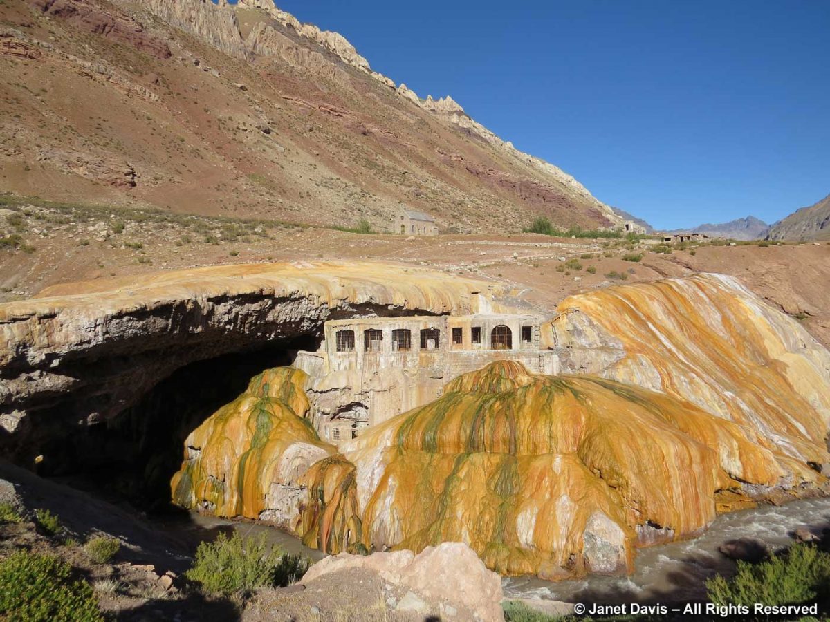 08-Andes-Puente del Inca-Thermal Bath Ruins-Rio de Las Cuevas | Janet ...