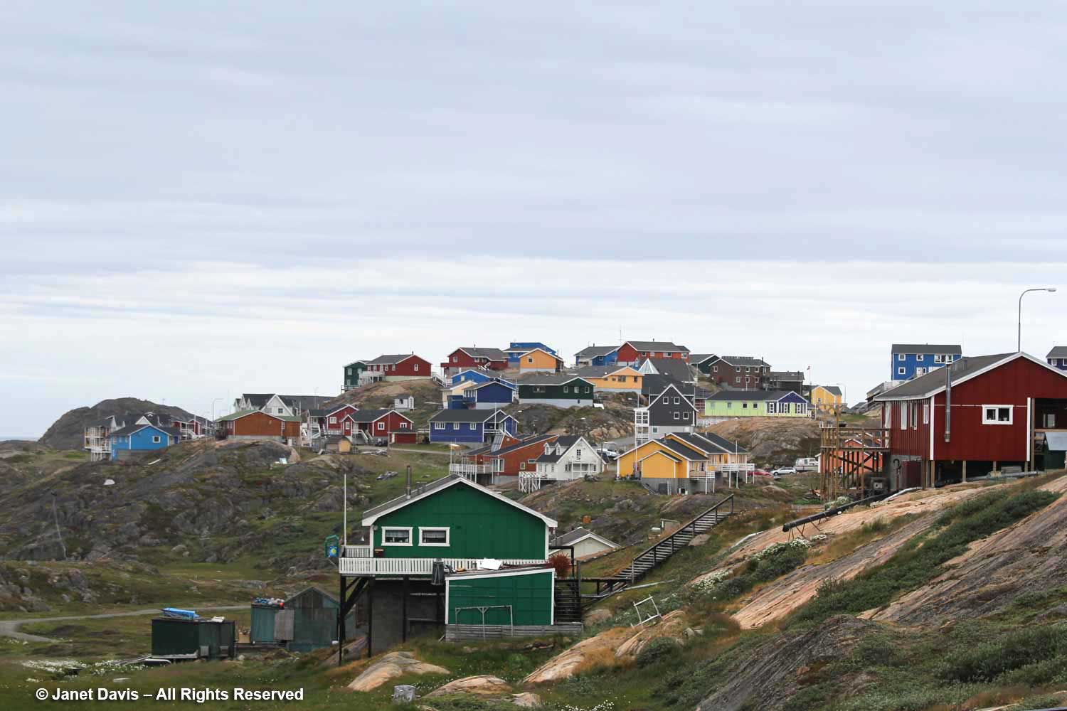 Cruising the Eastern Arctic – Sisimiut | Janet Davis Explores Colour